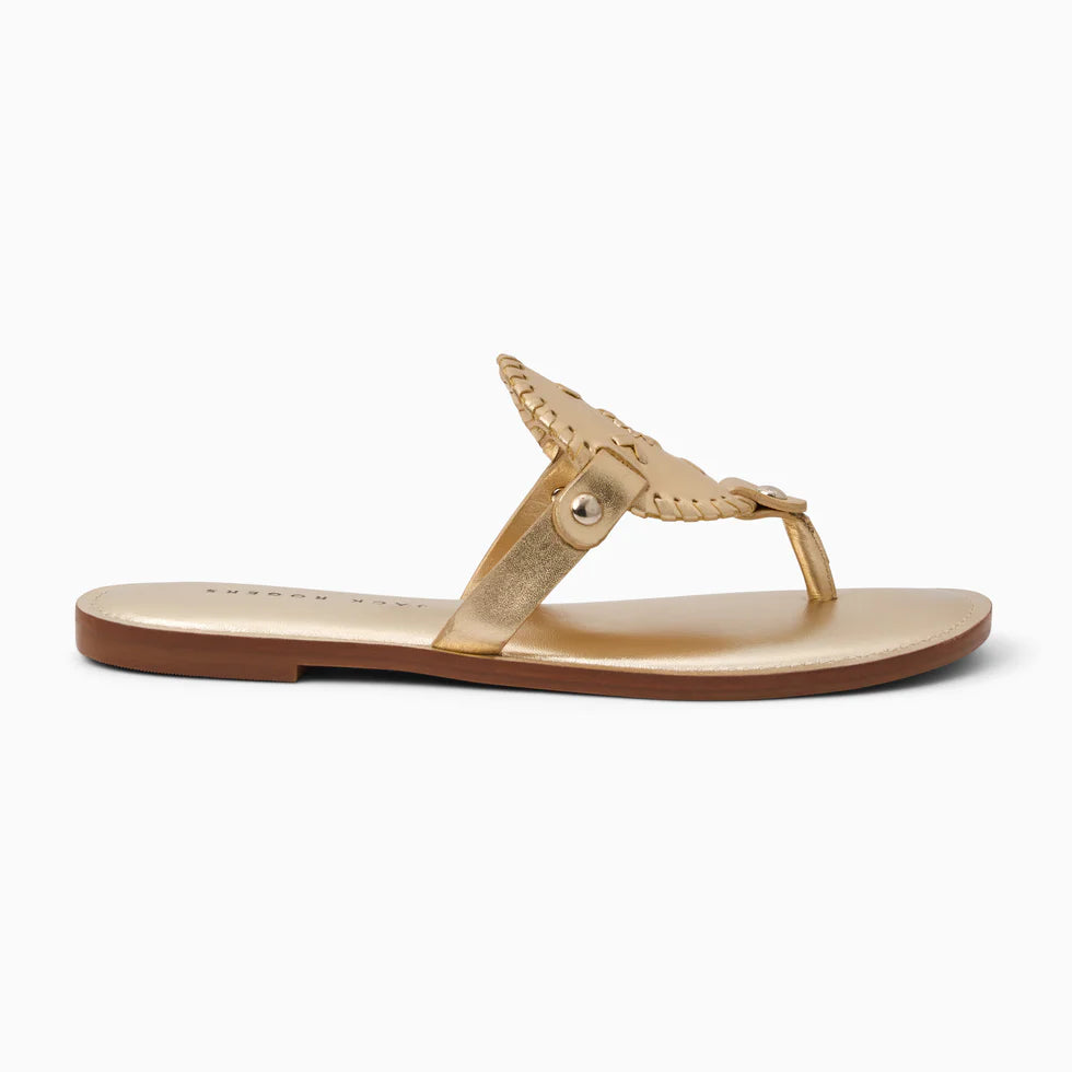 Women's Jack Rogers Collins Metallic Sandal 152251SA02-PLAT