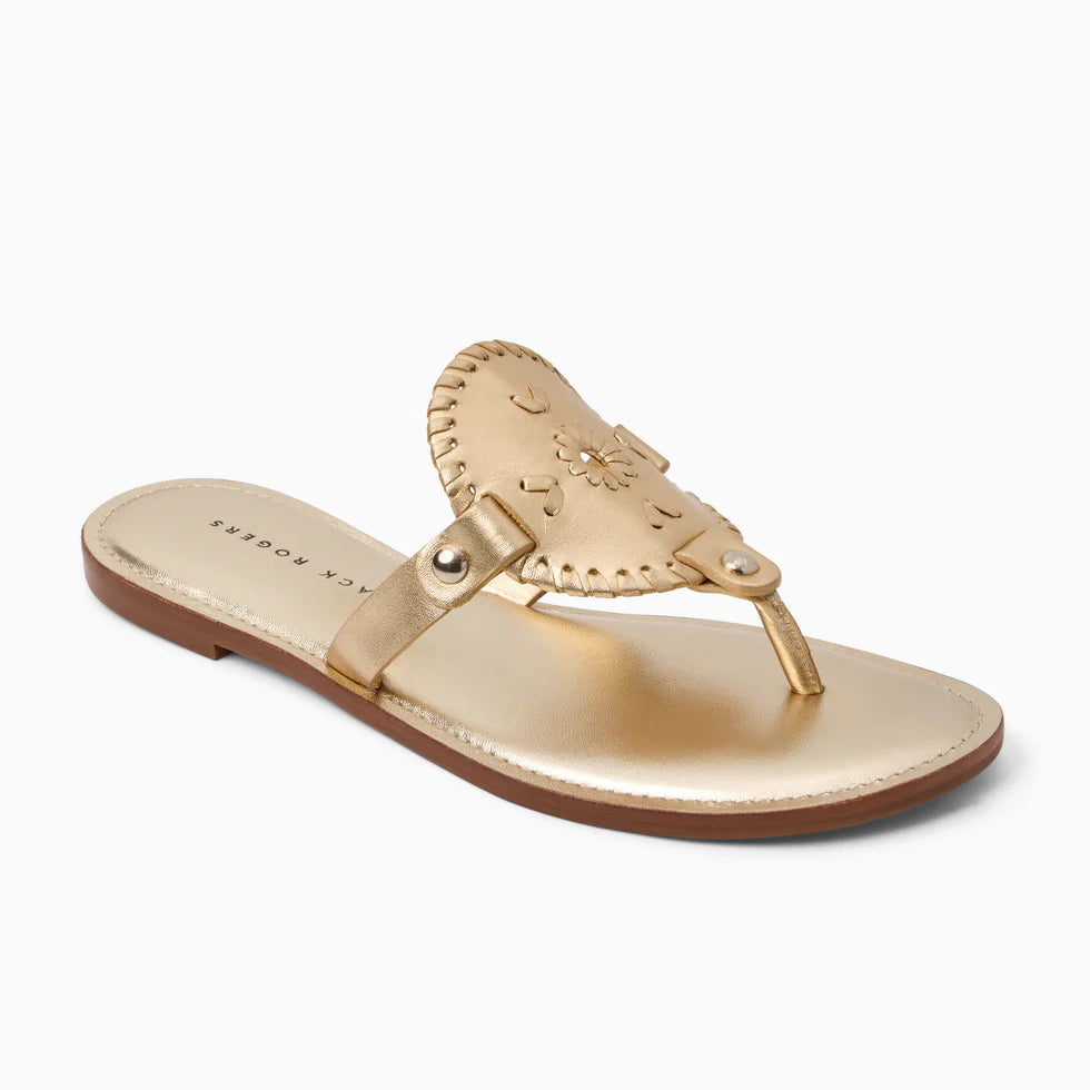 Women's Jack Rogers Collins Metallic Sandal 152251SA02-PLAT