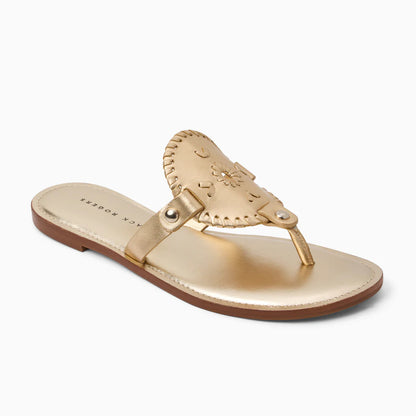 Women's Jack Rogers Collins Metallic Sandal 152251SA02-PLAT