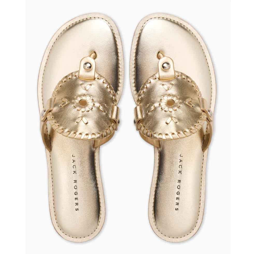 Women's Jack Rogers Collins Metallic Sandal 152251SA02-PLAT