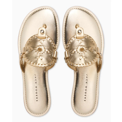 Women's Jack Rogers Collins Metallic Sandal 152251SA02-PLAT