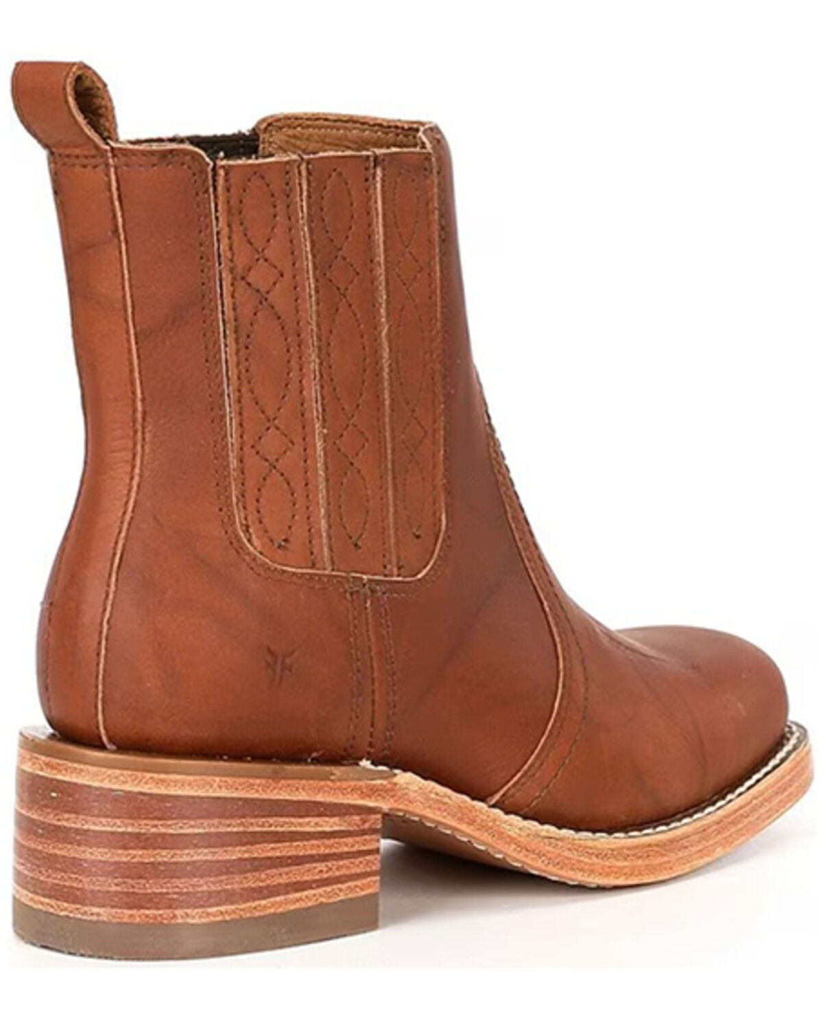 Ladies Frye Campus Chelsea Booties - Square Toe FR41451-SADD