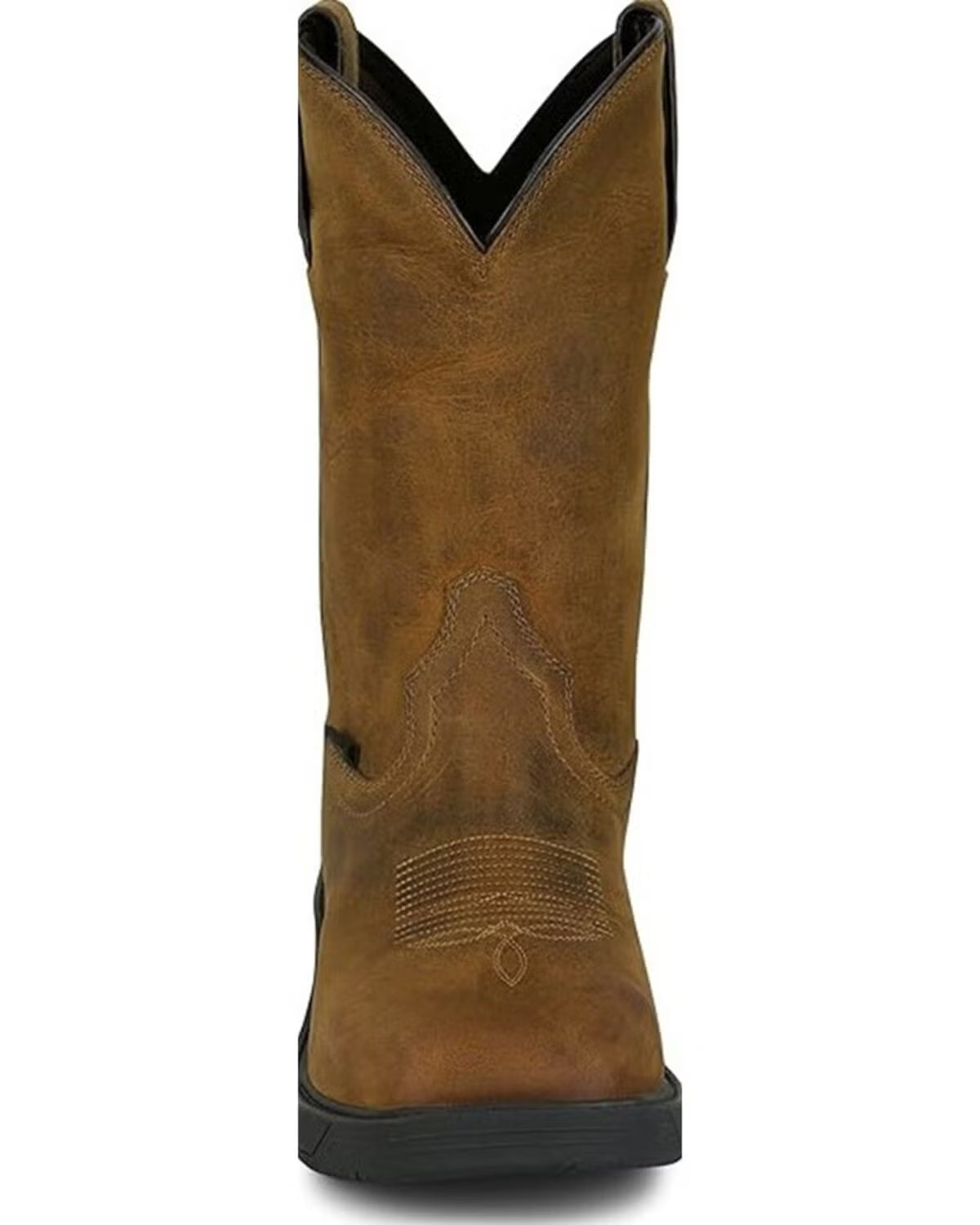 Justin Men's Trencher Pull-On Work Boots - Steel Toe PD4067