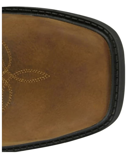 Justin Men's Trencher Pull-On Work Boots - Steel Toe PD4067