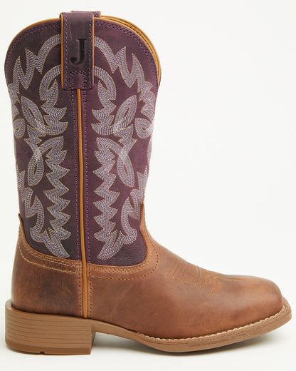 Justin Women's Ashtyn Square Toe Western Boots UN2340