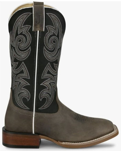 Justin Men's May Day Square Toe Western Boots