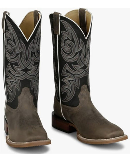 Justin Men's May Day Square Toe Western Boots