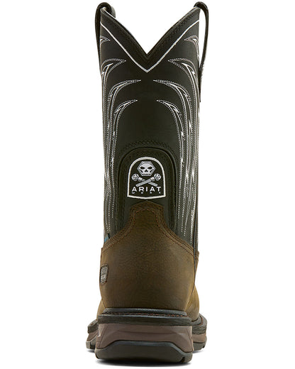 Ariat Men's WorkHog® XT Bolt Skull Waterproof Carbon Toe Work Boots 10074207