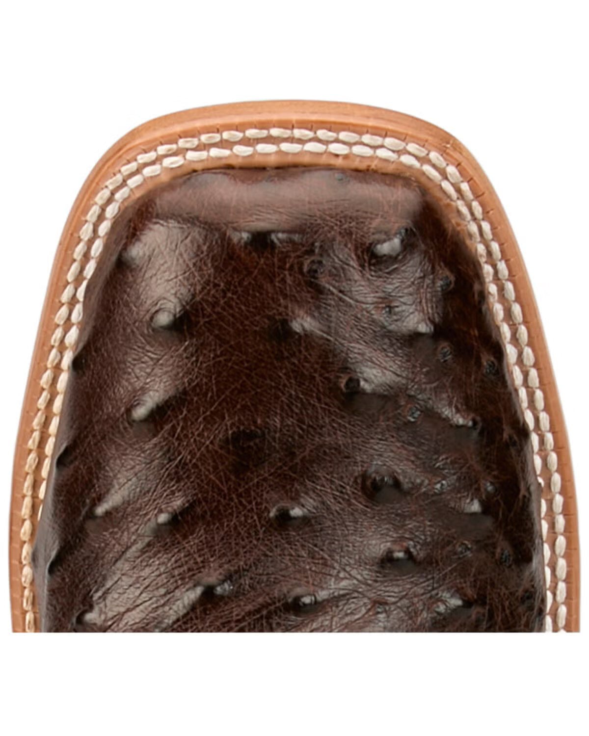 Tony Lama Men's Blaine Exotic Full Quill Ostrich Western Boots - Broad Square Toe RN3572