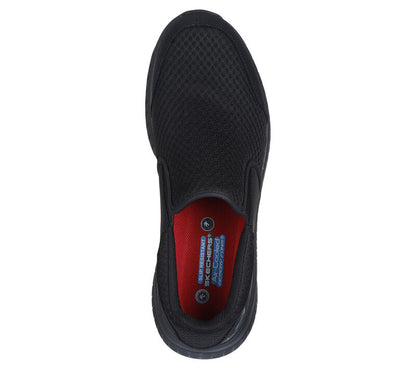 SKECHERS MEN'S Work Relaxed Fit: Squad Chaos SR - Urgran 200273 BLK