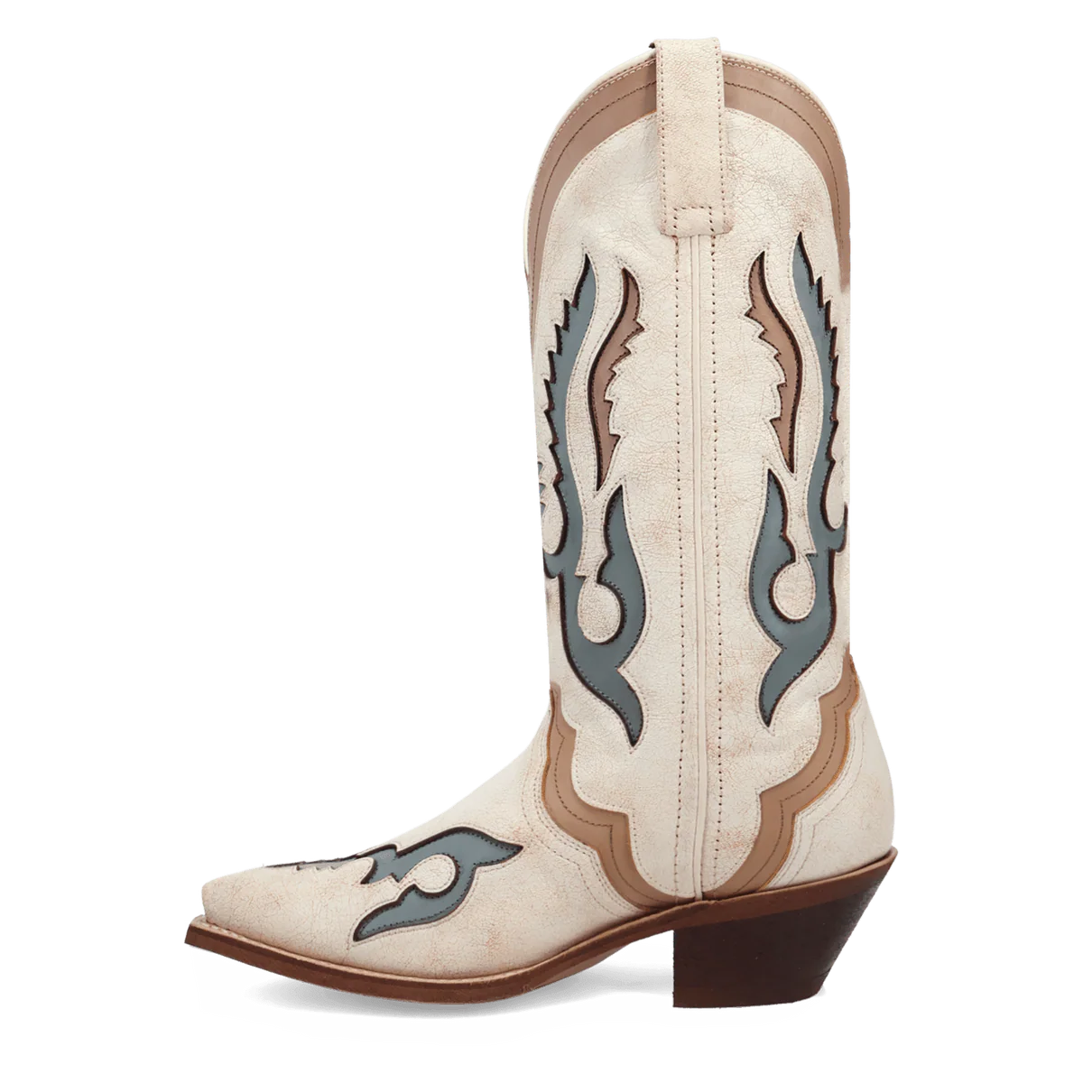Ladies Laredo Off White Honky-tonk halo Boots 20083