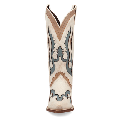 Ladies Laredo Off White Honky-tonk halo Boots 20083