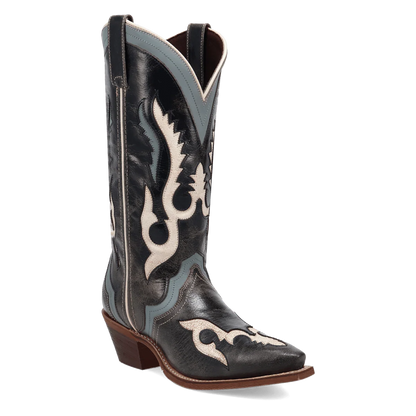 Ladies Laredo Navy Honky-tonk halo Boots 20083