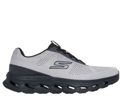 Men's Skecher GO WALK Glide-Step 2.0 GREY/BLACK 217020-GYBK