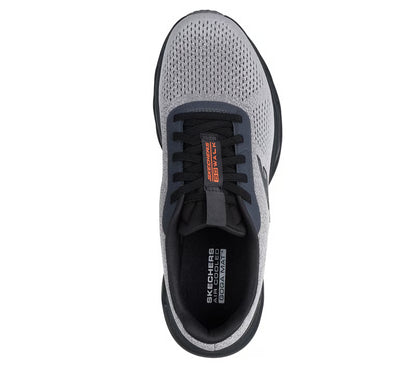 Men's Skecher GO WALK Glide-Step 2.0 GREY/BLACK 217020-GYBK