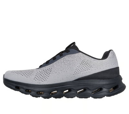 Men's Skecher GO WALK Glide-Step 2.0 GREY/BLACK 217020-GYBK