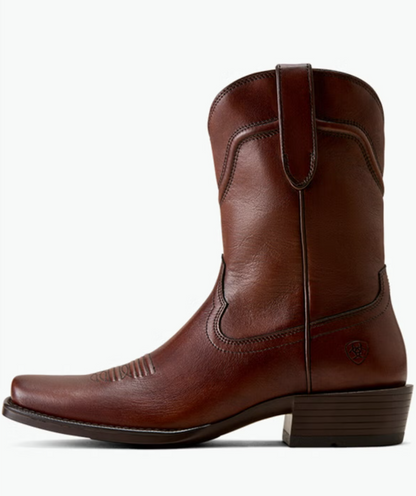 ARIAT OLIVER BROWN NARROW CUTTER TOE - BOOT MENS WESTERN - 10080289