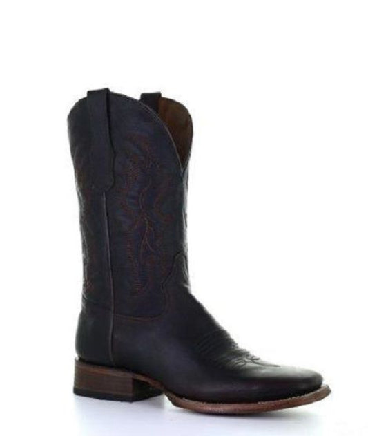 CIRCLE G MEN'S BROWN EMBROIDERED WESTERN BOOT L5732