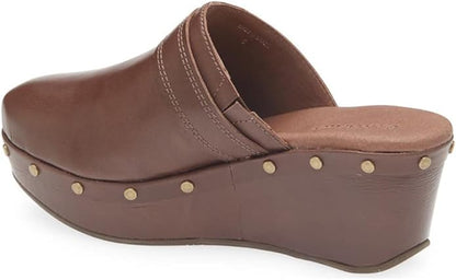 Chocolat Blu Women YOGI TAN & YOGI DK BROWN Wedge Slide