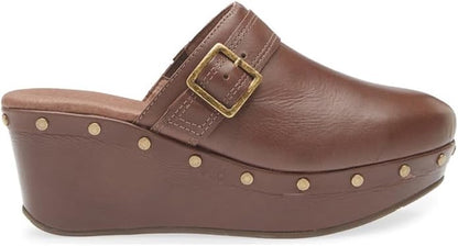 Chocolat Blu Women YOGI TAN & YOGI DK BROWN Wedge Slide