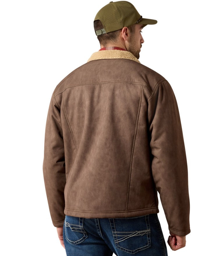 Ariat Men's Vernon Sherpa 2.0 Wren Faux Leather Jacket 10079402