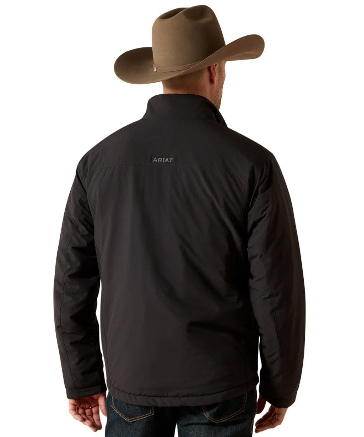 Ariat Men's Pioneer Stretchshell Black Jacket 10062508