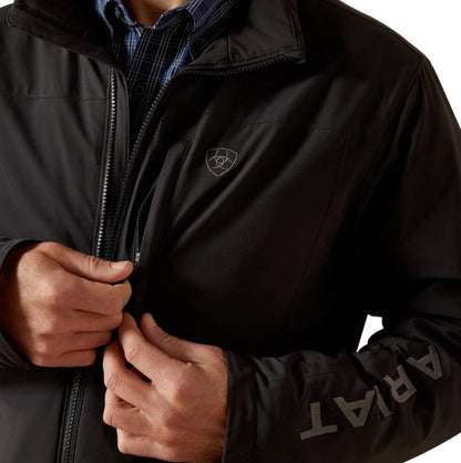 Ariat Men's Pioneer Stretchshell Black Jacket 10062508