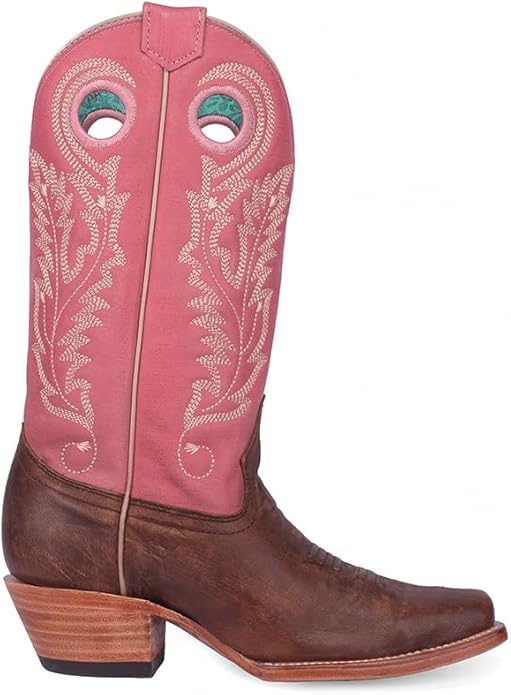 CORRAL LADIE'S BROWN/PINK WESTERN BOOT- A4459