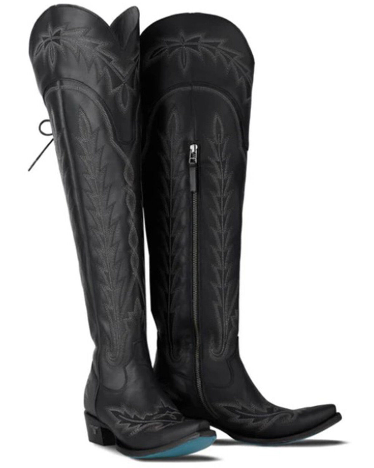 Lane Women's Lexington Over The Knee Corset Western Boots - Snip Toe LB0499L