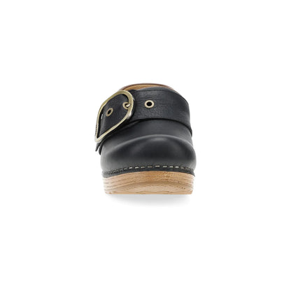 Women's Dansko Pearson Tumbled Black 616026112/Pearson Waxy Milled Brown 616786112