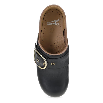 Women's Dansko Pearson Tumbled Black 616026112/Pearson Waxy Milled Brown 616786112