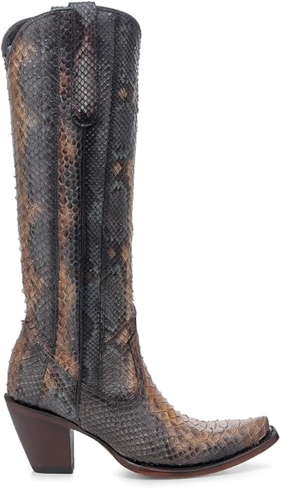Blue Python Idyllwild Boots Women's Corral Saddle Blue Python Western Boots A4715