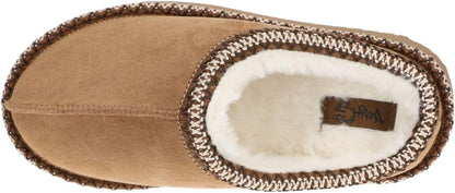 Very G Women's CHRISTY TAN Slip On Platform Slipper Mule