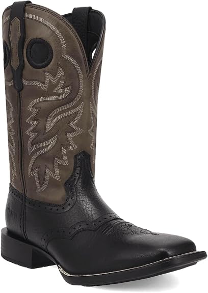 MEN'S LAREDO BURNHAM BLACK WESTERN BOOTS 8064