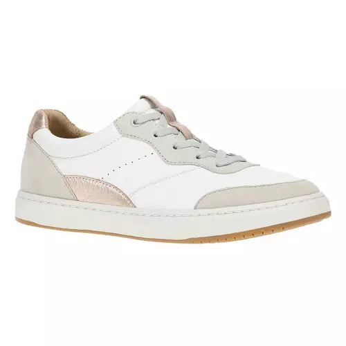 Women's Dansko White & Rose Gold Josey Sneakers 10102000396