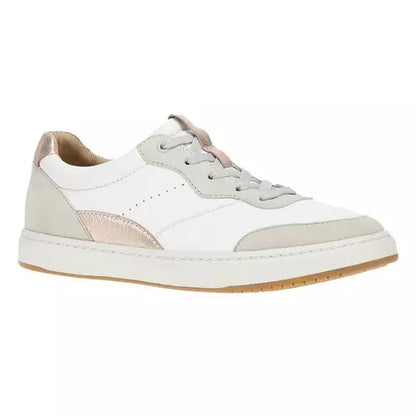 Women's Dansko White & Rose Gold Josey Sneakers 10102000396