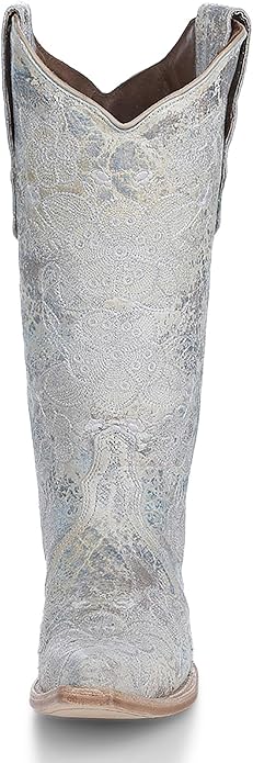 Circle G Women`s Baby Blue Embroidered Boot L6232