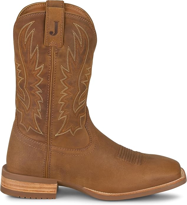 Justin Rustle Premium Men's Leather Western Boots OL7331