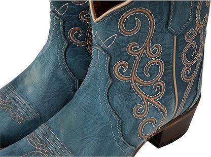 CIRCLE G BY: CORRAL Women's Blue Western Boot L6068