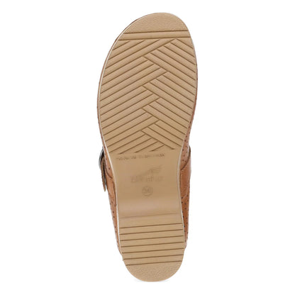 DANSKO WOMENS BLAIRE CLOG TAN-9443641400