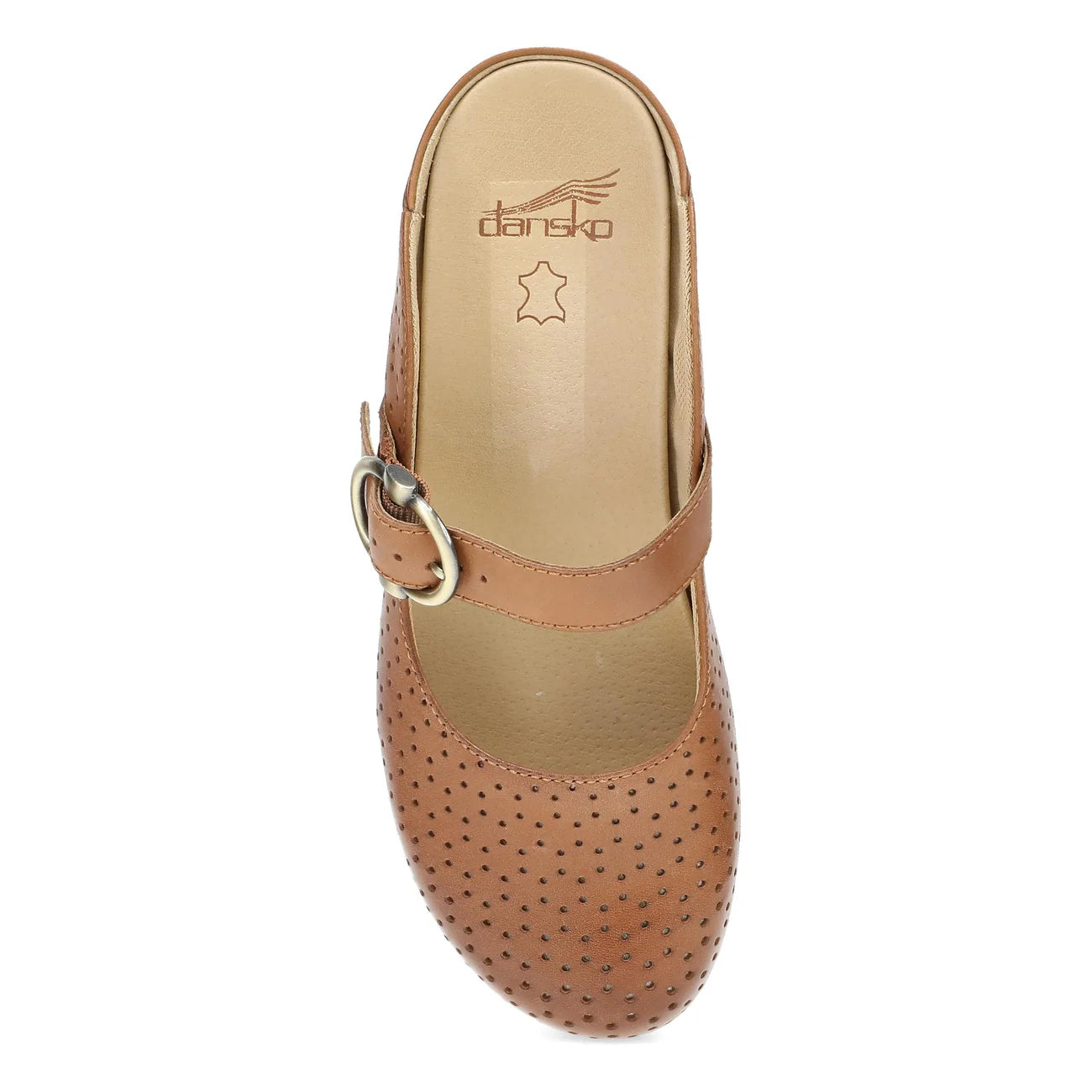 DANSKO WOMENS BLAIRE CLOG TAN-9443641400