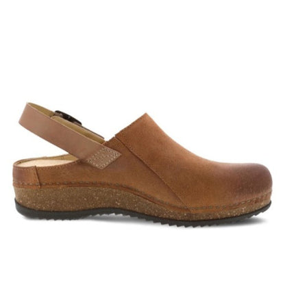 9605-375300 - Dansko Women's  Merrin  Tan Burnished Suede