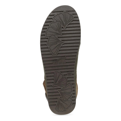 9605-825300  WOMEN'S DANSKO MERRIN OLIVE EMBOSSED SUEDE