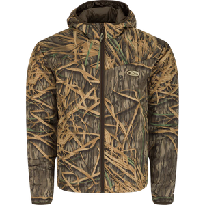 DRAKE MST Waterfowl Pursuit Synthetic Full Zip Jacket with Hood AD4060-009 SHADOWGRASS
