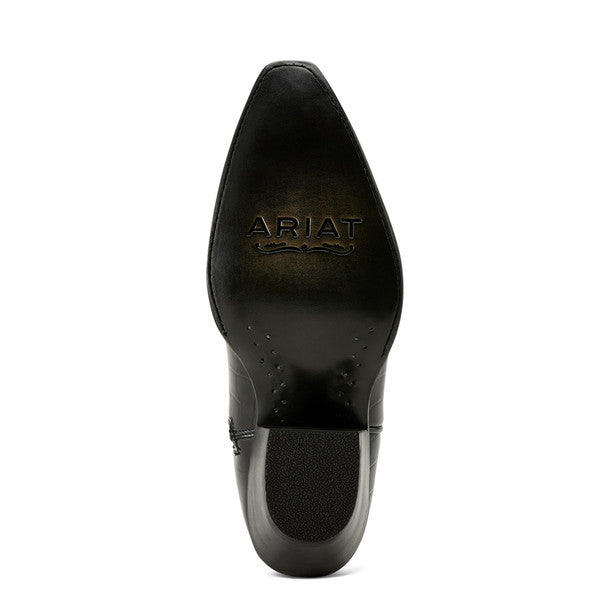 Ladies Ariat Casanova X Toe Luxe Black Croc Print Western Boots 10063992