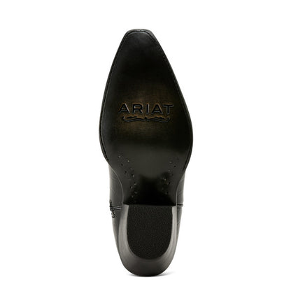 Ladies Ariat Casanova X Toe Luxe Black Croc Print Western Boots 10063992