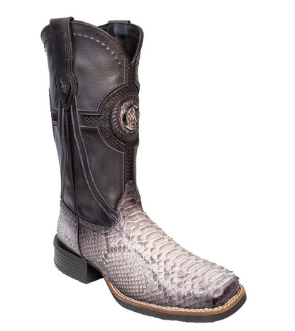 CUADRA  NATURAL PYTHON EMBRIODERY & LASER CC289