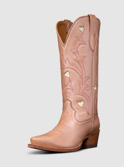 The Annie Hearts Rose Women's  Tecova Western Boots 21049-RGL