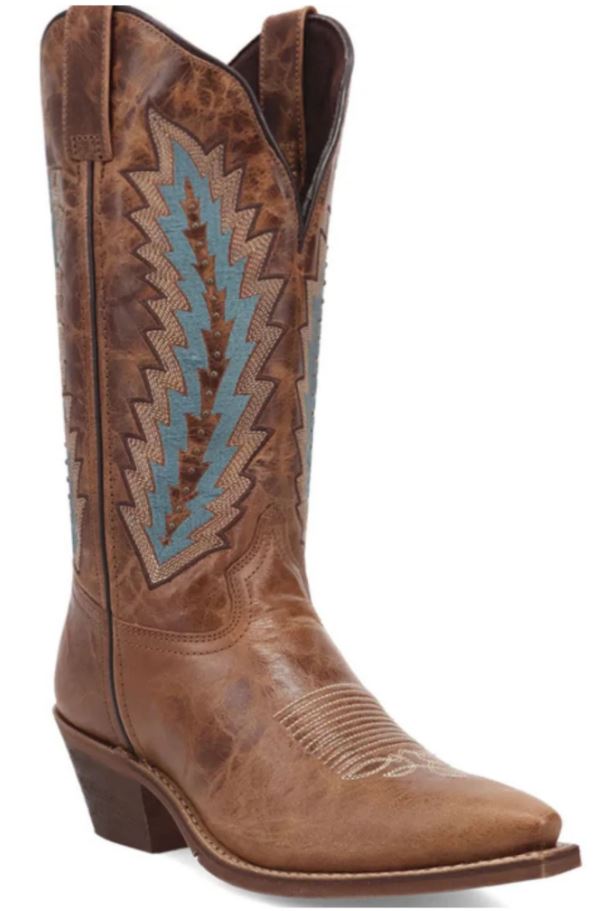 LAREDO WOMEN\'S SUNDRA LEATHER WESTERN BOOT - 20081