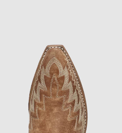 Laredo Ladies Roxelle Wide Calf Honey Tan Leather Boot 20055WC
